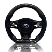 Kia Steering Wheel (Carbon Fiber+Alcantara) #01 by CARBONISE