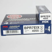 NGK (4055) BPR7EIX Iridium IX Spark Plug by JBH AUTO PARTS