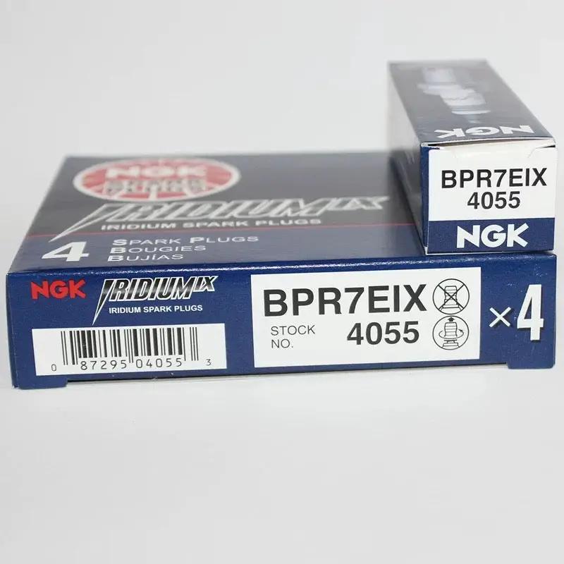 NGK (4055) BPR7EIX Iridium IX Spark Plug by JBH AUTO PARTS