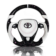 Toyota Corolla/Crown/Camry/Rav4/Harrier (Forged Carbon Fiber+Perforated Leather)@5 by CARBONISE