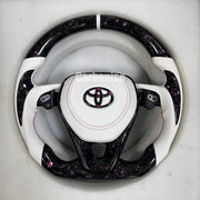 Toyota Corolla/Crown/Camry/Rav4/Harrier (Forged Carbon Fiber+Perforated Leather)@5 by CARBONISE
