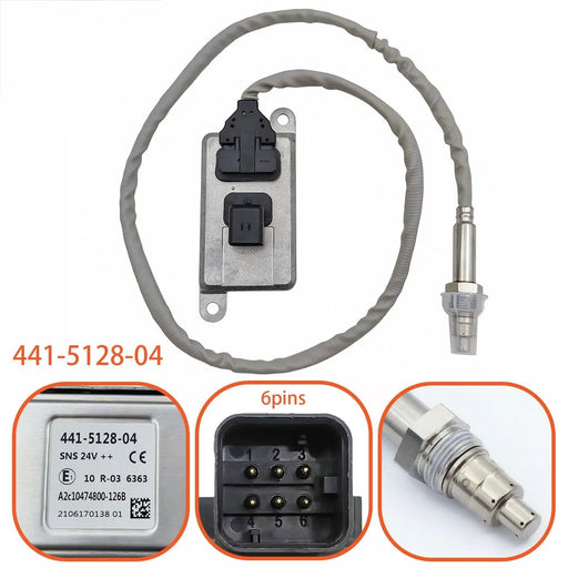 441-5128-04 4415128-04 NOX Sensor Nitrogen Oxygen Sensor 24V，Compatible For CAT Caterpillar 441512804 by JBH AUTO PARTS