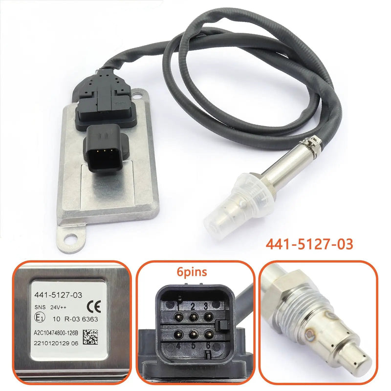 Nox Sensor Nitrogen Oxide Sensor, 441-5127-03 441512703 for Cat Truck Parts by JBH AUTO PARTS