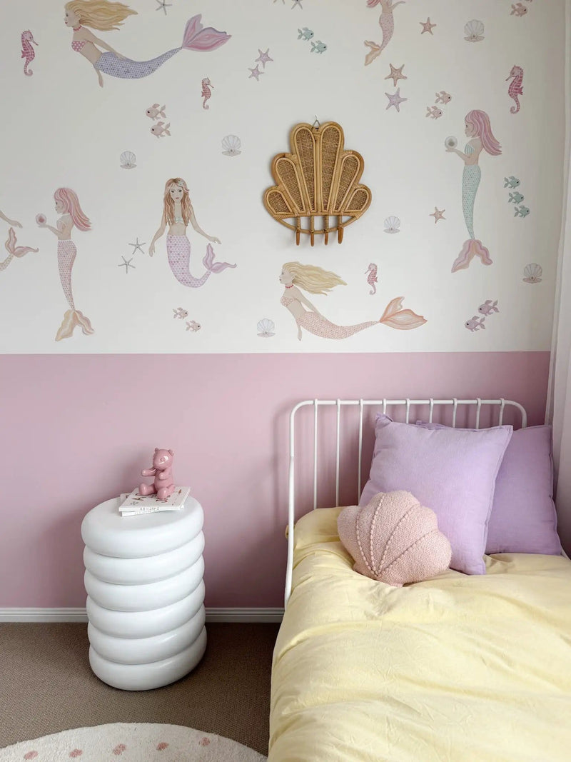 Rattan clam wall hook by Inkah Limited