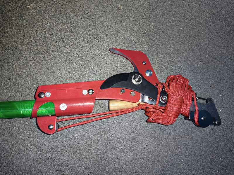8M Detachable Pole Pruning Saw Tree Trimmer Shearing by salelink.co.nz