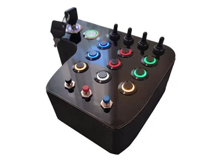 RaceCraftsNZ PitPro RC03 Premium Series Button Box by RaceCrafts