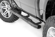 Oval Nerf Step Crew Cab Black Ram 1500 (19-26)/1500 TRX (21-24) by Magwarehouse.com