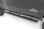 Oval Nerf Step Crew Cab Black Ram 1500 (19-26)/1500 TRX (21-24) by Magwarehouse.com