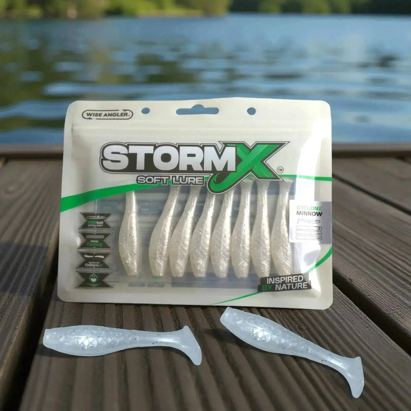 StormX™ Cyclone Minnow 3" Soft Lure by WISE ANGLER