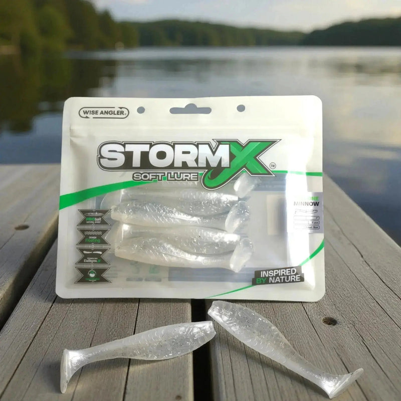 StormX™ Cyclone Minnow 4" Soft Lure by WISE ANGLER
