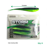 StormX™ Storm Shad 5" Soft Lure by WISE ANGLER