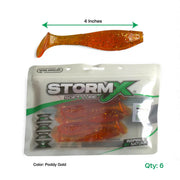 StormX™ Cyclone Minnow 4" Soft Lure by WISE ANGLER