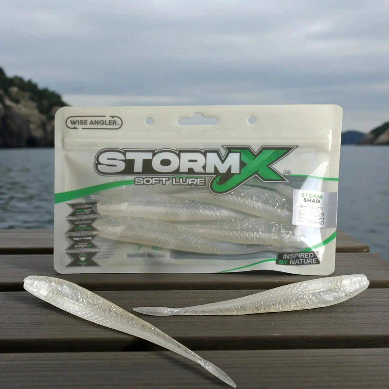 StormX™ Storm Shad 7" Soft Lure by WISE ANGLER