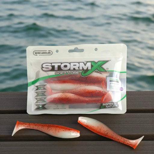 StormX™ Cyclone Minnow 5" Soft Lure by WISE ANGLER