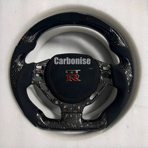 Nissan GTR Steering Wheel (Forged Carbon Fiber+Alcantara) @4 by CARBONISE