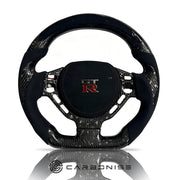 Nissan GTR Steering Wheel (Forged Carbon Fiber+Alcantara) @4 by CARBONISE