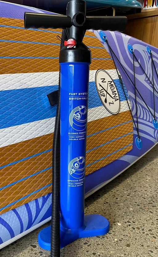 Inflatable Stand Up Paddle Board Hand Pump by Moana SUP and Surf