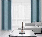 Kiwi Grab Kiwi Grab 100% Blockout Blue Readymade Curtain drapes – 8 sizes 100% Blockout Blue Readymade Curtain drapes – 8 sizes