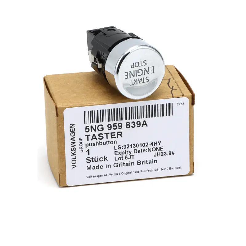For VW Tiguan 2016-2022 Engine Start Stop Button Switch One Key Start Up One-Button Start 5NG959839 5NG 959 839 by JBH AUTO PARTS
