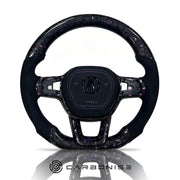 Honda Steering Wheel (Forged Carbon Fiber+ Alcantara) @10 by CARBONISE