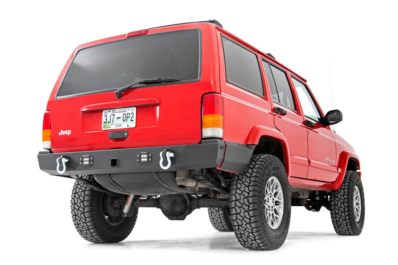 Rough Country Rear Bumper Jeep Cherokee XJ 2WD/4WD (1984-2001) by Magwarehouse.com