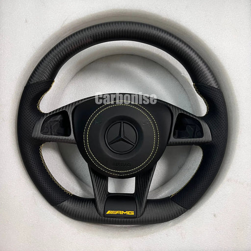 Mercedes-Benz (Matte Carbon Fiber+Perforated Leather) &6 by CARBONISE