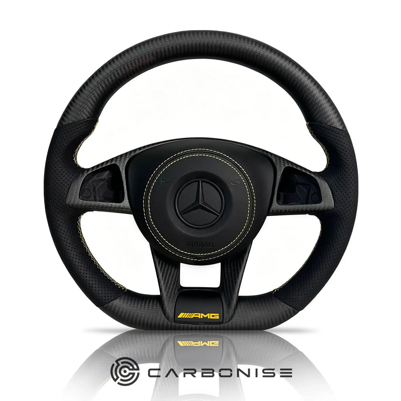Mercedes-Benz (Matte Carbon Fiber+Perforated Leather) &6 by CARBONISE