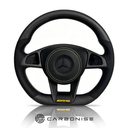 Mercedes-Benz (Matte Carbon Fiber+Perforated Leather) &6 by CARBONISE