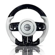 Jeep Steering Wheel (Forged Carbon Fiber+Perforated Leather)@5 by CARBONISE