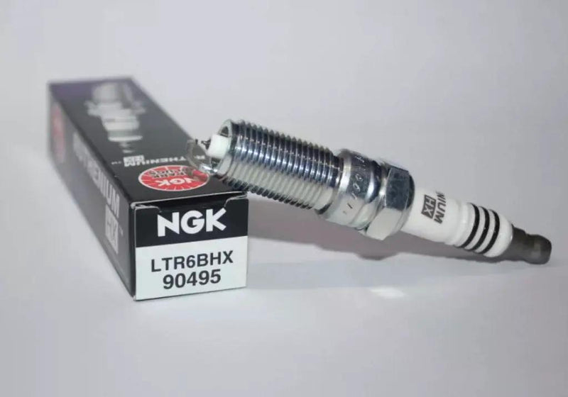 NGK Ruthenium HX Spark Plug LTR6BHX Stock Heat Range Mazdaspeed 3 2007-2013 | Mazdaspeed 6 2006-2007 | Ford Focus ST 2013-2018 by JBH AUTO PARTS
