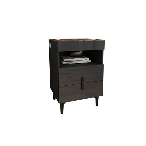 sue-e furniture Bedside Table 'Nicola' Smart Bedside Table with Intelligent Wireless Charging (USB-C Port DOES NOT WORK!) 'Nicola' Smart Bedside Table with Intelligent Wireless Charging (USB-C Port DOES NOT WORK!)