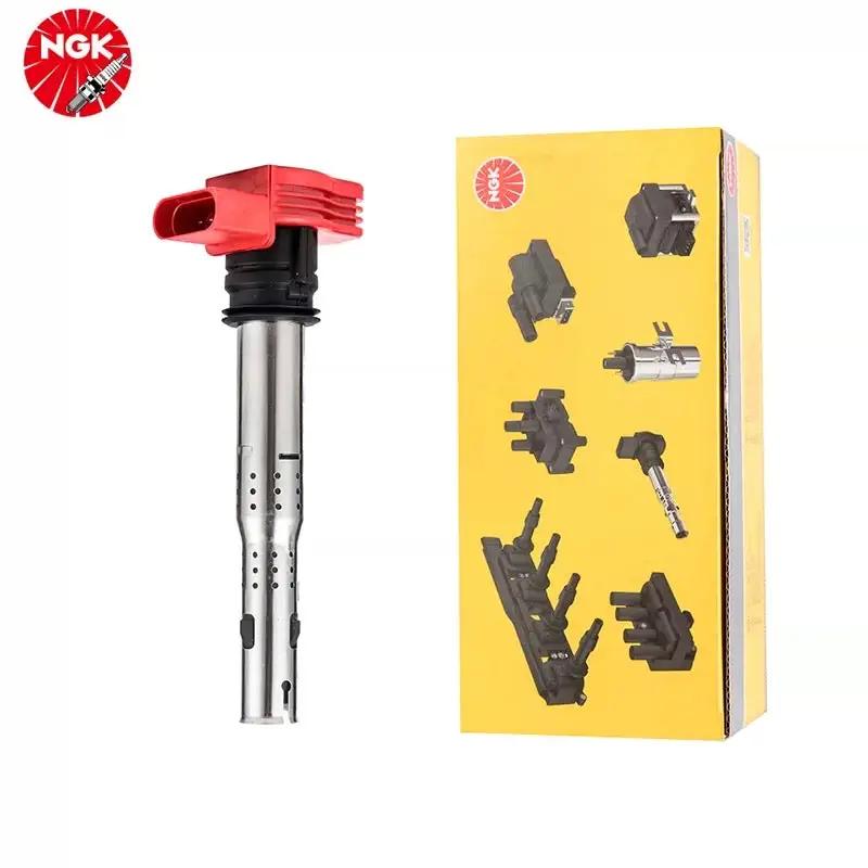 NGK ignition coil U5014 fit A4L/A5/A6/A6L/A7/A8/A8L EA113 EA888 1.8T 2.0T 3.0T 3.2T high voltage pack by JBH AUTO PARTS