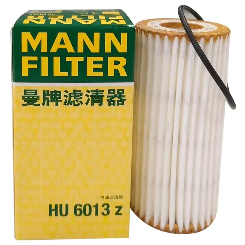 MANN FILTER Oil Filter HU6013z For Macan Cayenne VW Jetta Sharan Tiguan Golf AUDI A Q SKODA Octavia Superb SEAT Leon 06L115562B by JBH AUTO PARTS