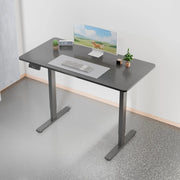 Electra Ergo Single Motor Sit Stand Desk Black 1.4m by sue-e furniture