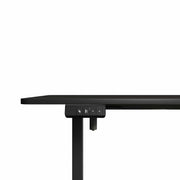 Electra Ergo Single Motor Sit Stand Desk Black 1.2m by sue-e furniture
