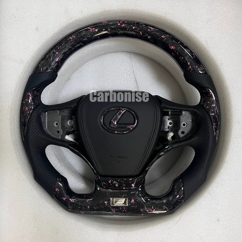 Lexus Forged Carbon Fiber Steering Wheel by CARBONISE