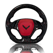 Chevrolet Steering Wheel(Forged Carbon Fiber+Peroated Leather) @5 by CARBONISE