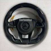 Mercedes-Benz Steering Wheel (Carbon Fiber+Perforated Leather) &5 by CARBONISE