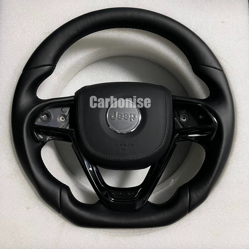 Jeep Steering Wheel (Smooth Leather)@3 by CARBONISE