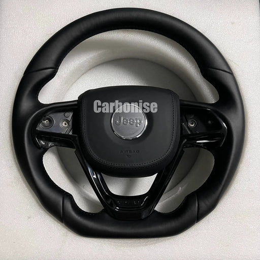 Jeep Steering Wheel (Smooth Leather)@3 by CARBONISE