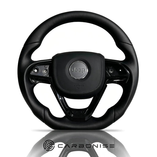 Jeep Steering Wheel (Smooth Leather)@3 by CARBONISE