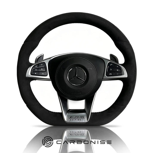 Mercedes-Benz Steering Wheel (Full Alcantara) &3 by CARBONISE