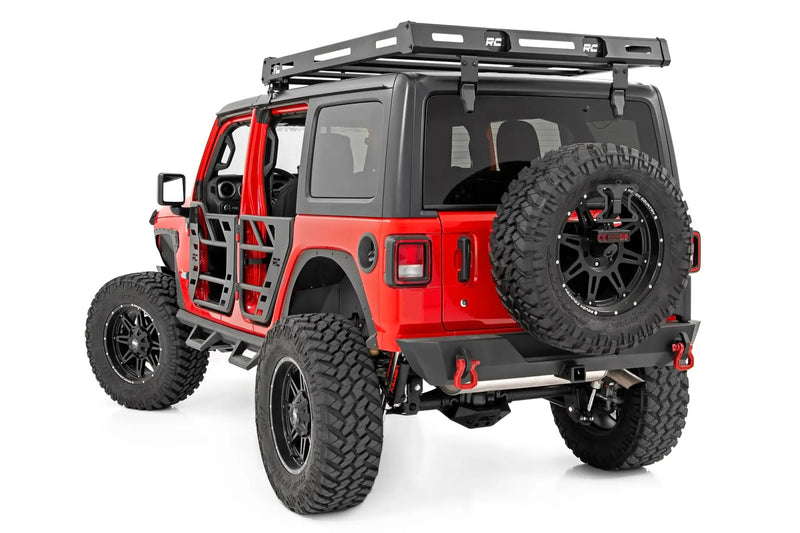 Roof Rack Jeep Wrangler JL (21-24)/Wrangler Unlimited (18-25) 4WD by Magwarehouse.com