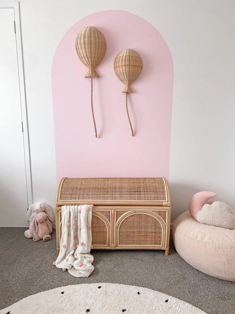 Inkah Limited Large Rattan Toy Chest For Kids Storage And Decor Home Large Rattan Toy Chest for Kids Storage and Decor