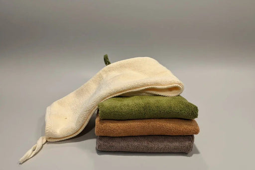 Nest & Stem Homewares Cleaning Cloths Frankly Cotton Ultra Soft Microfiber Towels 30 x 30cm Cotton Microfibre Cleaning Cloths Set Of Five