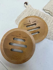 NaturalCare Bamboo Draining Dish Bamboo Shampoo Bar Draining Dish For Eco Friendly Storage