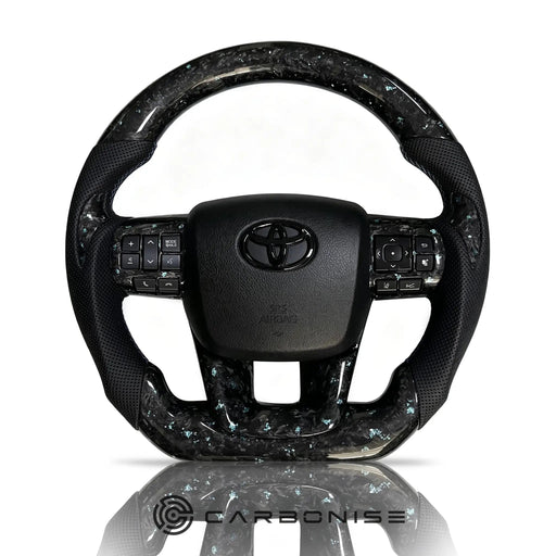 Toyota Hilux/Fortuner/Land Cruiser (Forged Carbon Fiber+Perforated Leather) @1 by CARBONISE