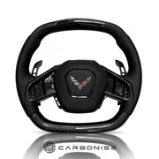 Chevrolet Steering Wheel (Carbon Fiber+Smooth Leather)@3 by CARBONISE