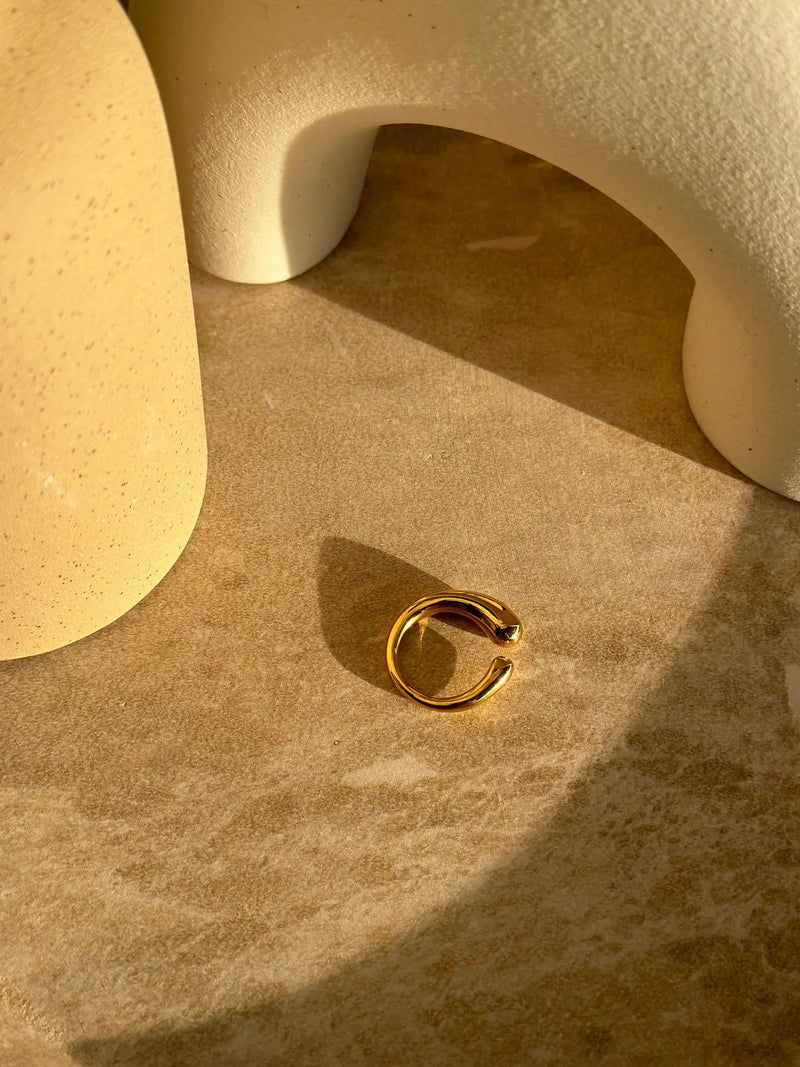 Wai Gold Ring by Tahana Jewellery