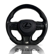 Lexus LX/RC/IS Steering Wheel (Carbon Fiber+Perforated Leather) @2 by CARBONISE